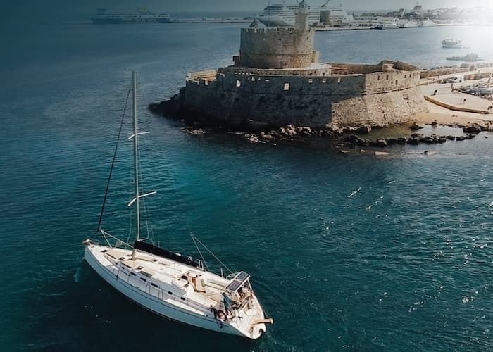  Sailing Yacht Rhode, Sailing in Rhodes
