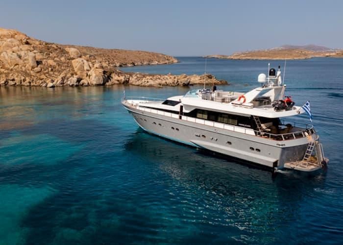 Charter yacht Athens, charter yacht Cyclades